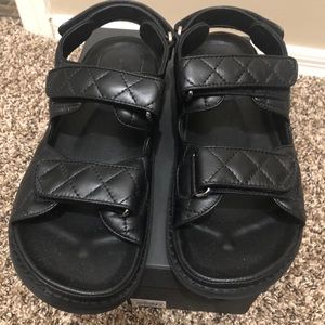 Hiranni Black Sheep Nappa Sandals